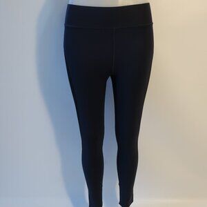 Womens DLC Navy Blue, Black Activewear Leggings M
